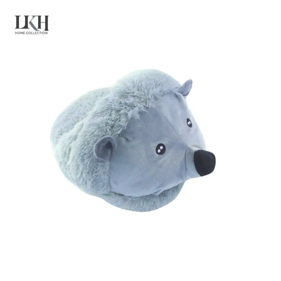 2 Litre Hot Water Bottle and Faux Fur Slipper Cover Soft Foot Warmer