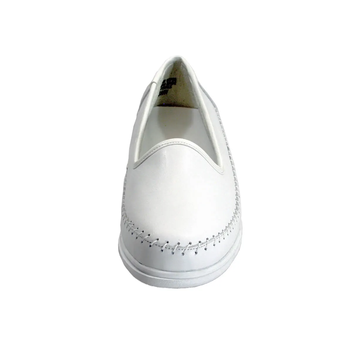 24 HOUR COMFORT Kya Women's Wide Width Leather Slip-On Shoes