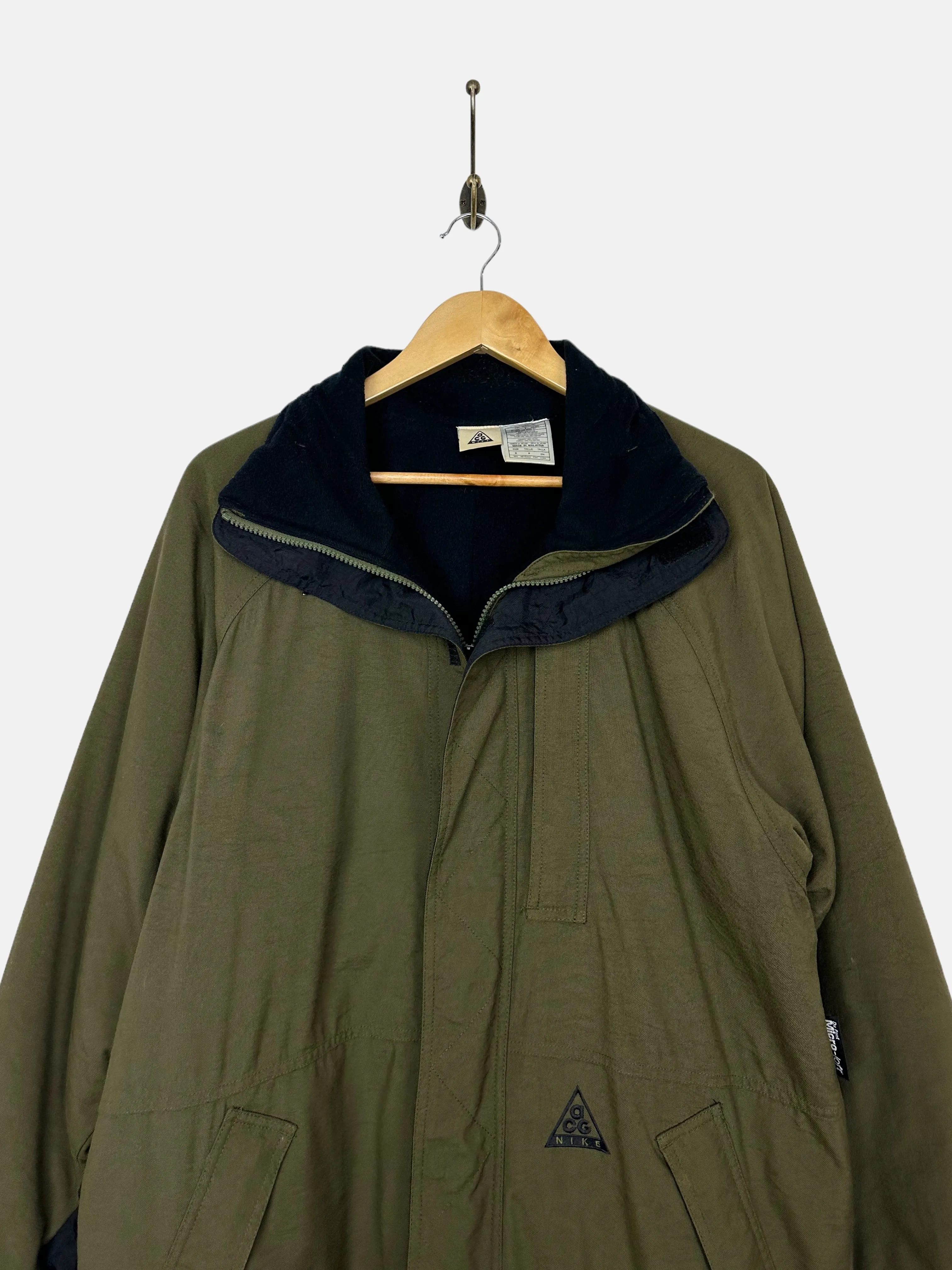 90's Nike ACG Embroidered Vintage Thick Lined Jacket Size S-M