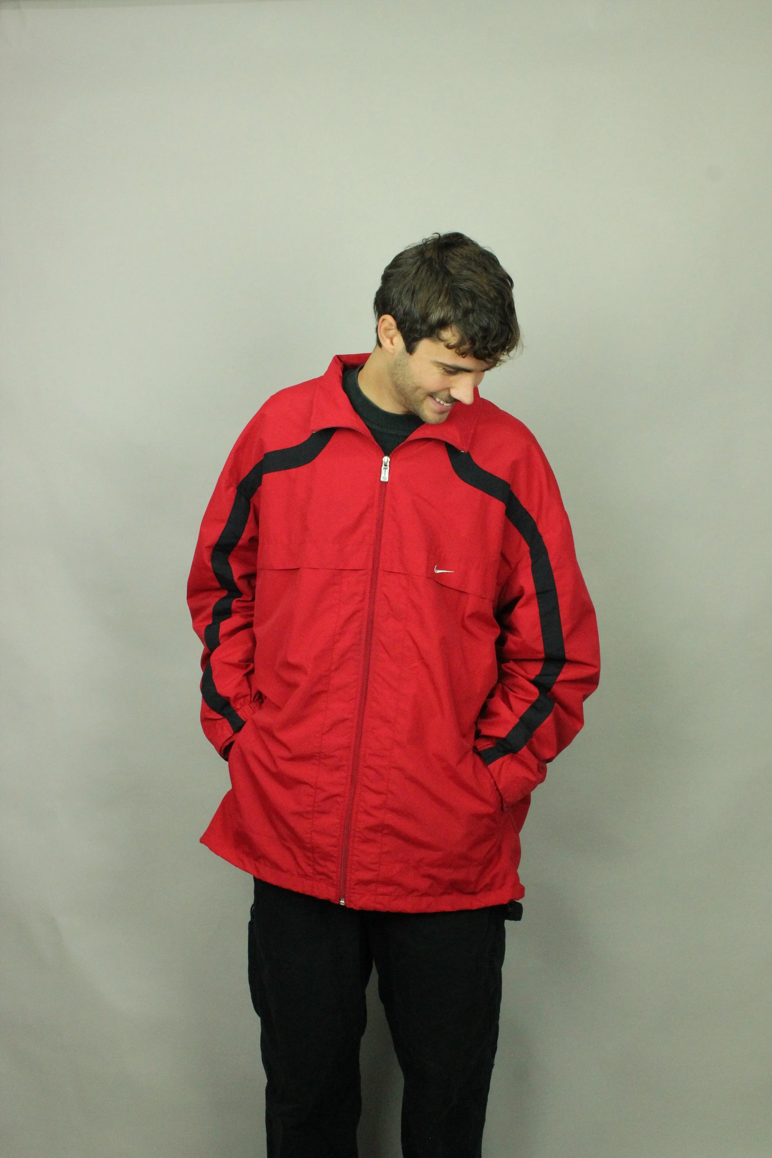 90's Nike Embroidered Vintage Jacket Size 3XL