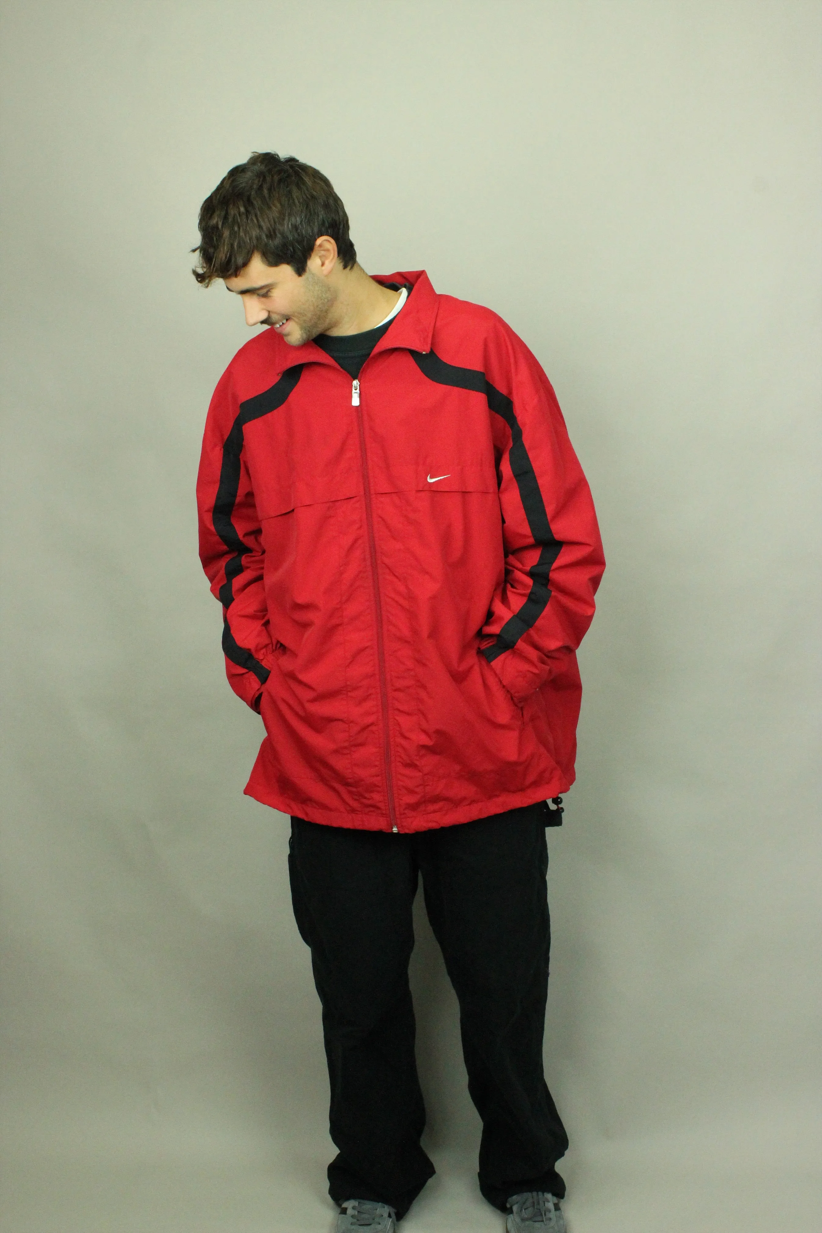 90's Nike Embroidered Vintage Jacket Size 3XL