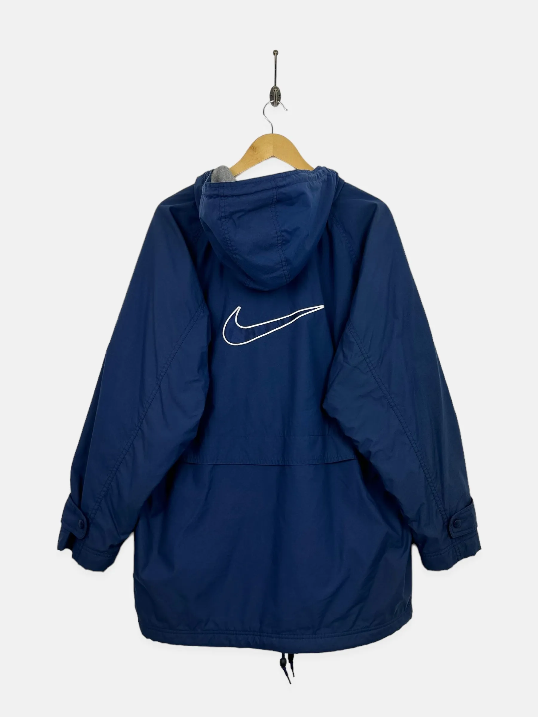 90's Nike Embroidered Vintage Jacket with Hood Size XL