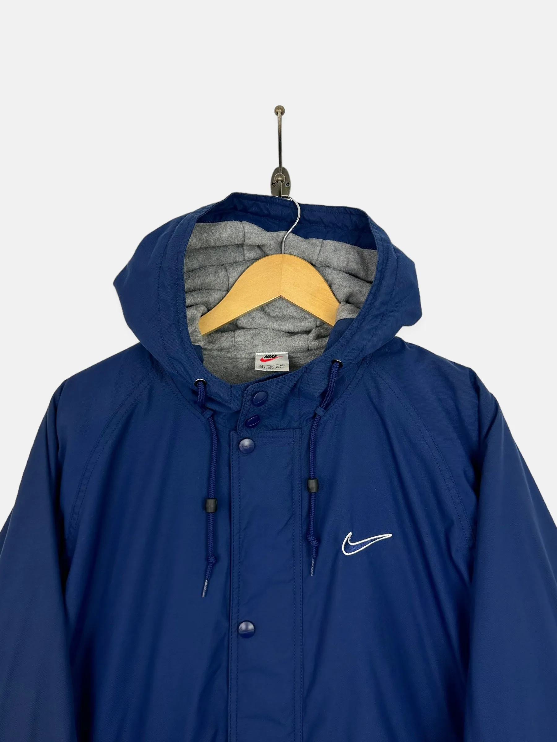 90's Nike Embroidered Vintage Jacket with Hood Size XL