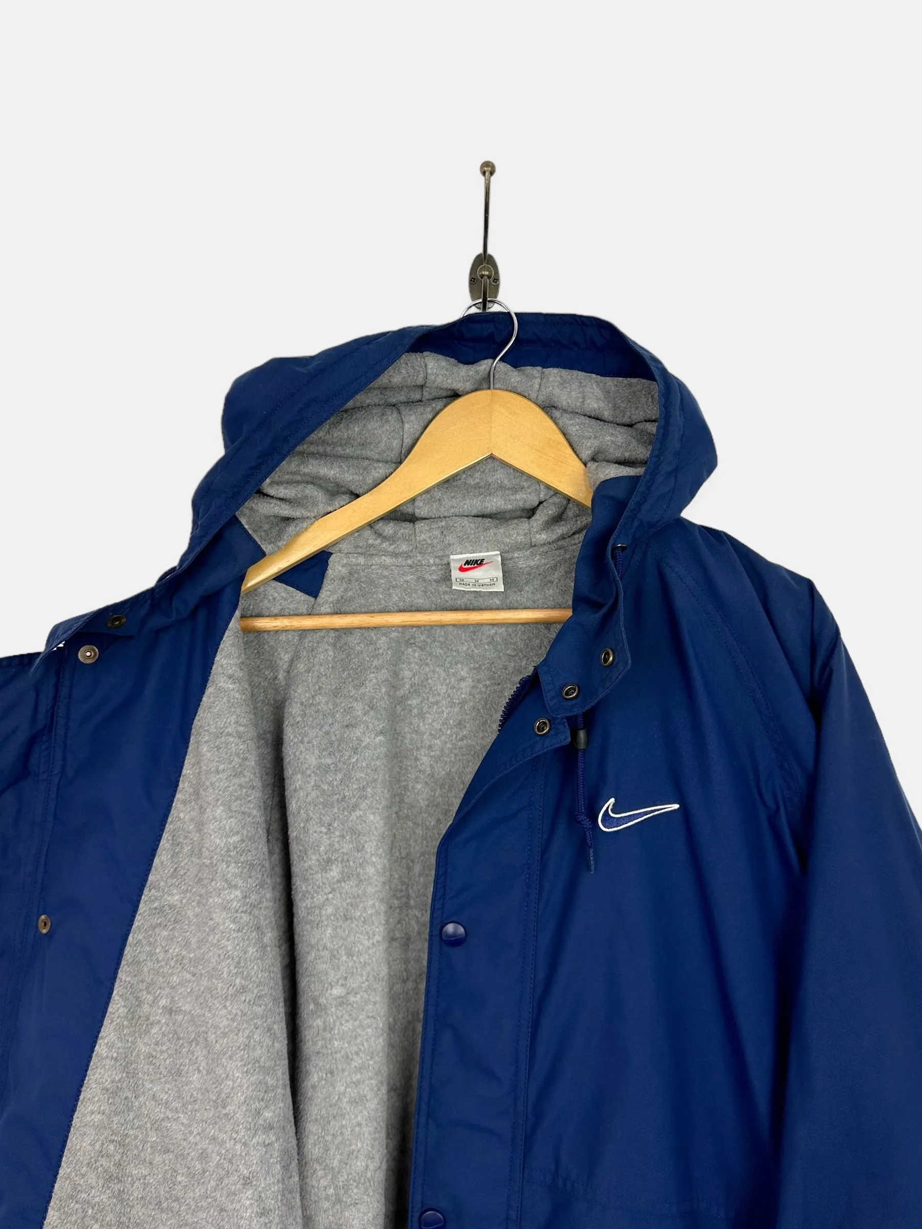 90's Nike Embroidered Vintage Jacket with Hood Size XL