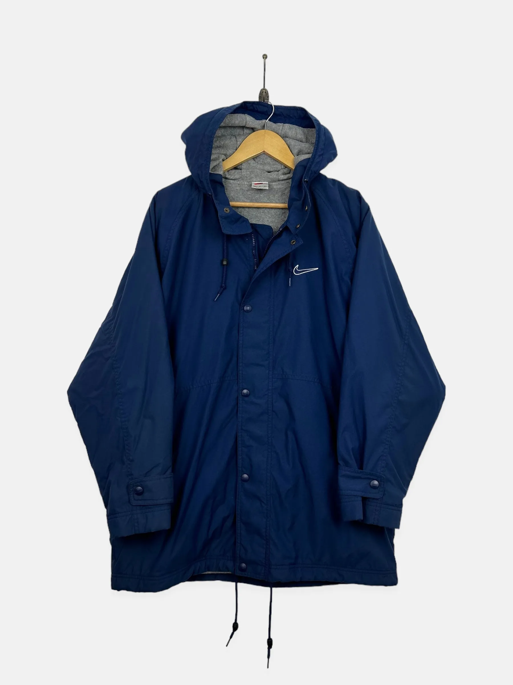 90's Nike Embroidered Vintage Jacket with Hood Size XL