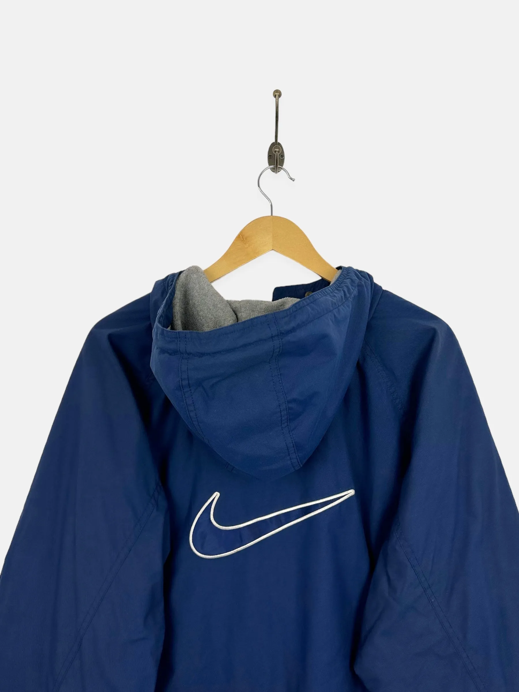 90's Nike Embroidered Vintage Jacket with Hood Size XL