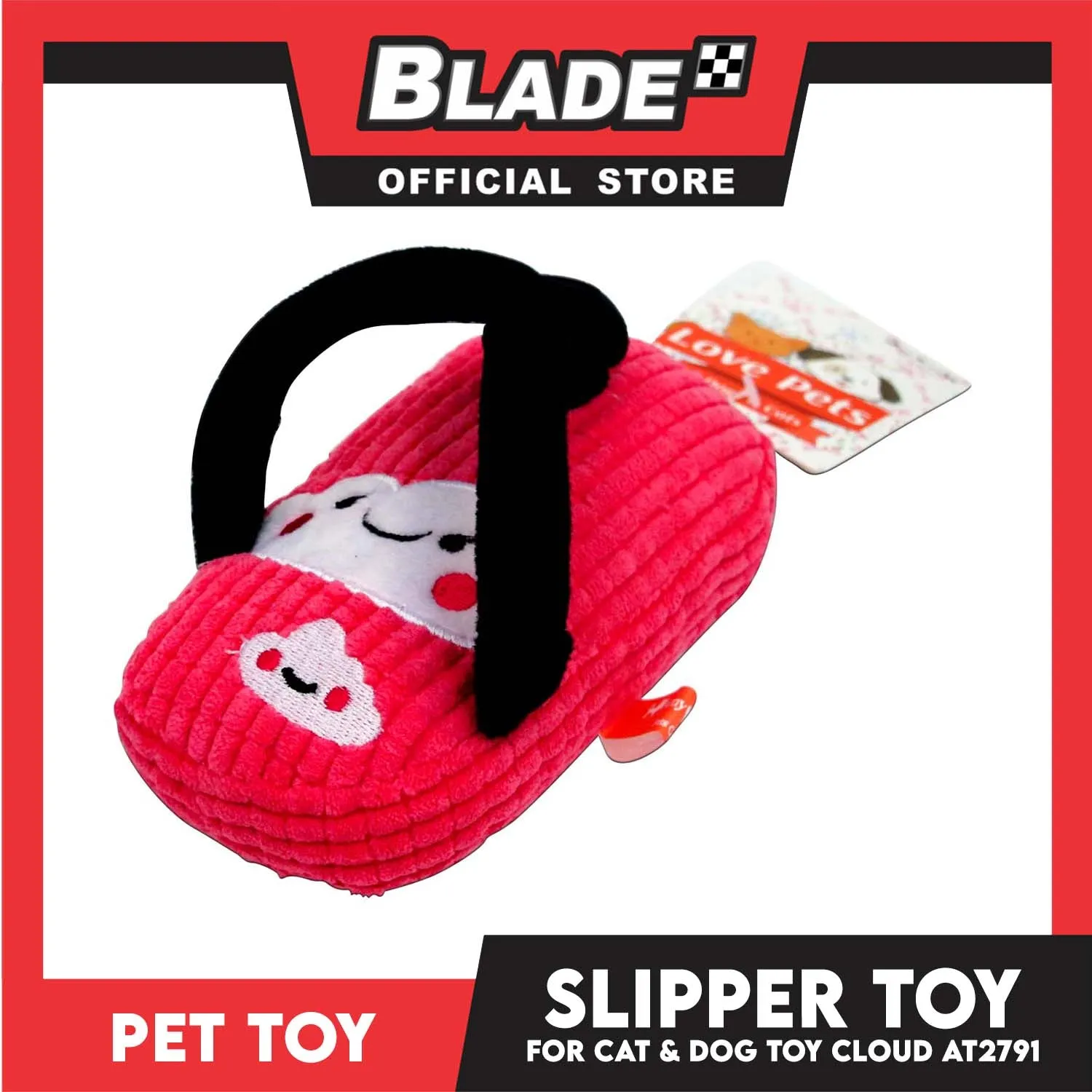 Amy Carol Slipper Toy Cloud Design AT2791 For Cat And Dog