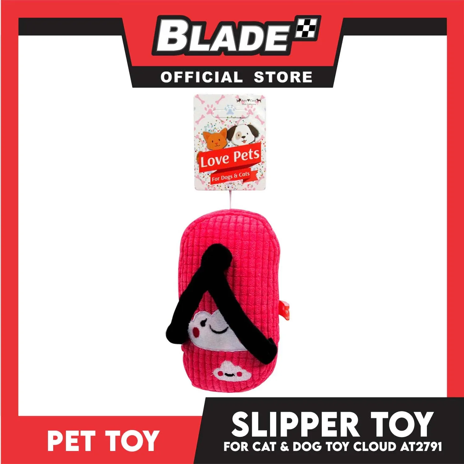 Amy Carol Slipper Toy Cloud Design AT2791 For Cat And Dog