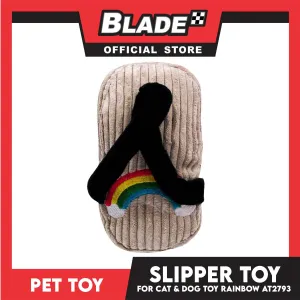 Amy Carol Slipper Toy Rainbow Design AT2793 For Cat And Dog