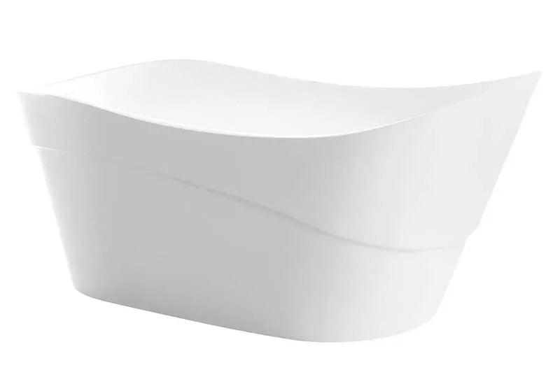 Anzzi Kahl 67 in. Acrylic Flatbottom Non-Whirlpool Bathtub with Havasu Faucet and Kame 1.28 GPF Toilet