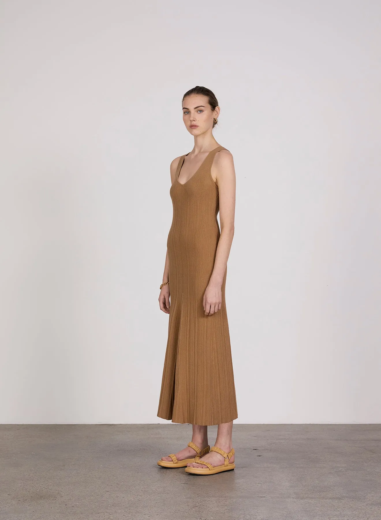 Asha Dress TOFFEE