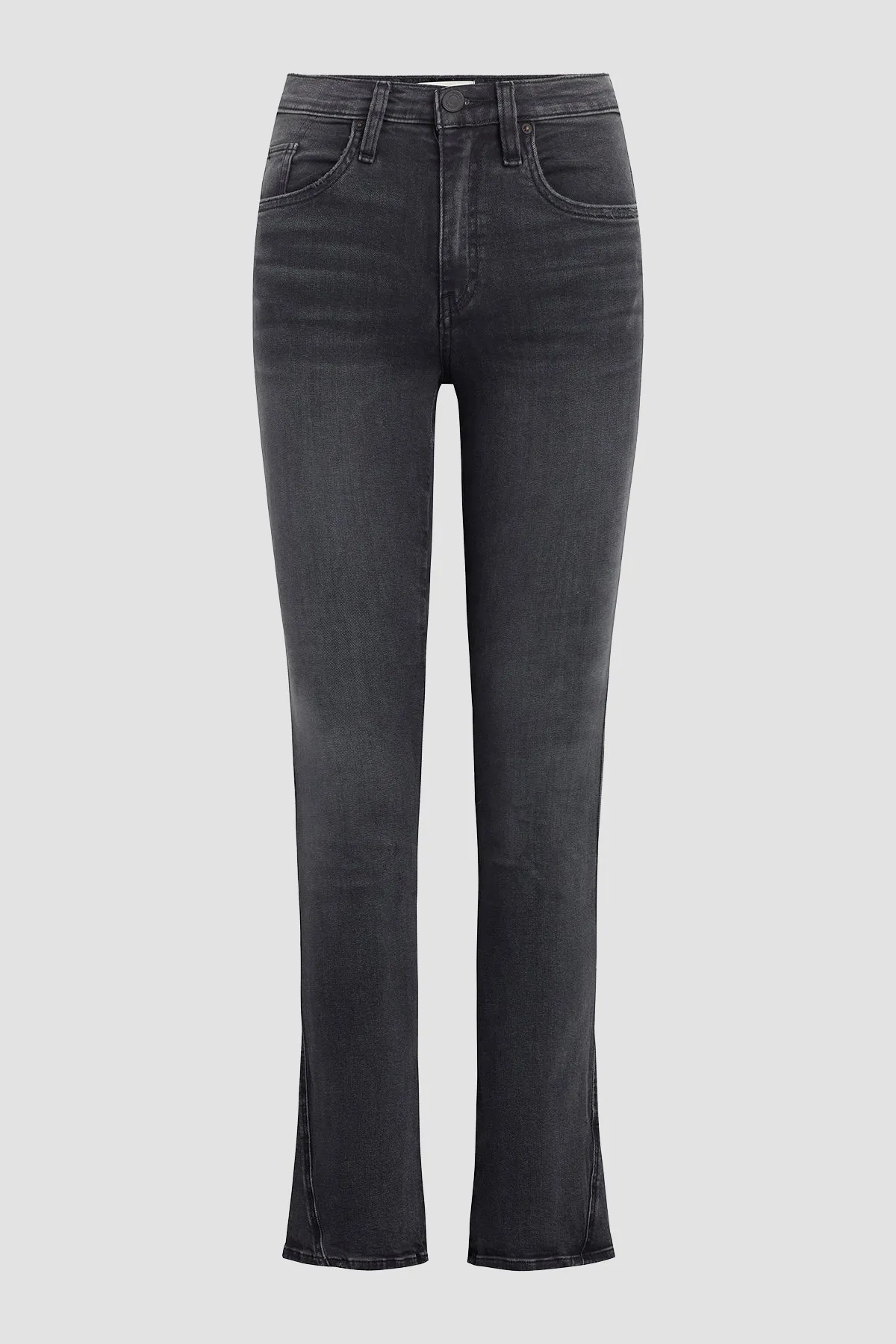 Barbara High-Rise Baby Bootcut Forward Seam Jean