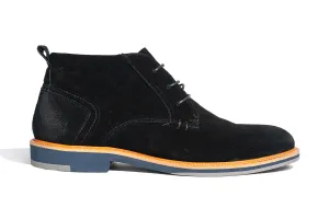 Belvoir Suede Chukka Boot - Black