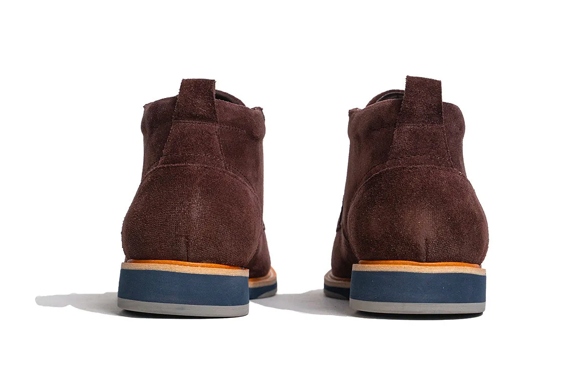 Belvoir Suede Chukka Boot - Coffee