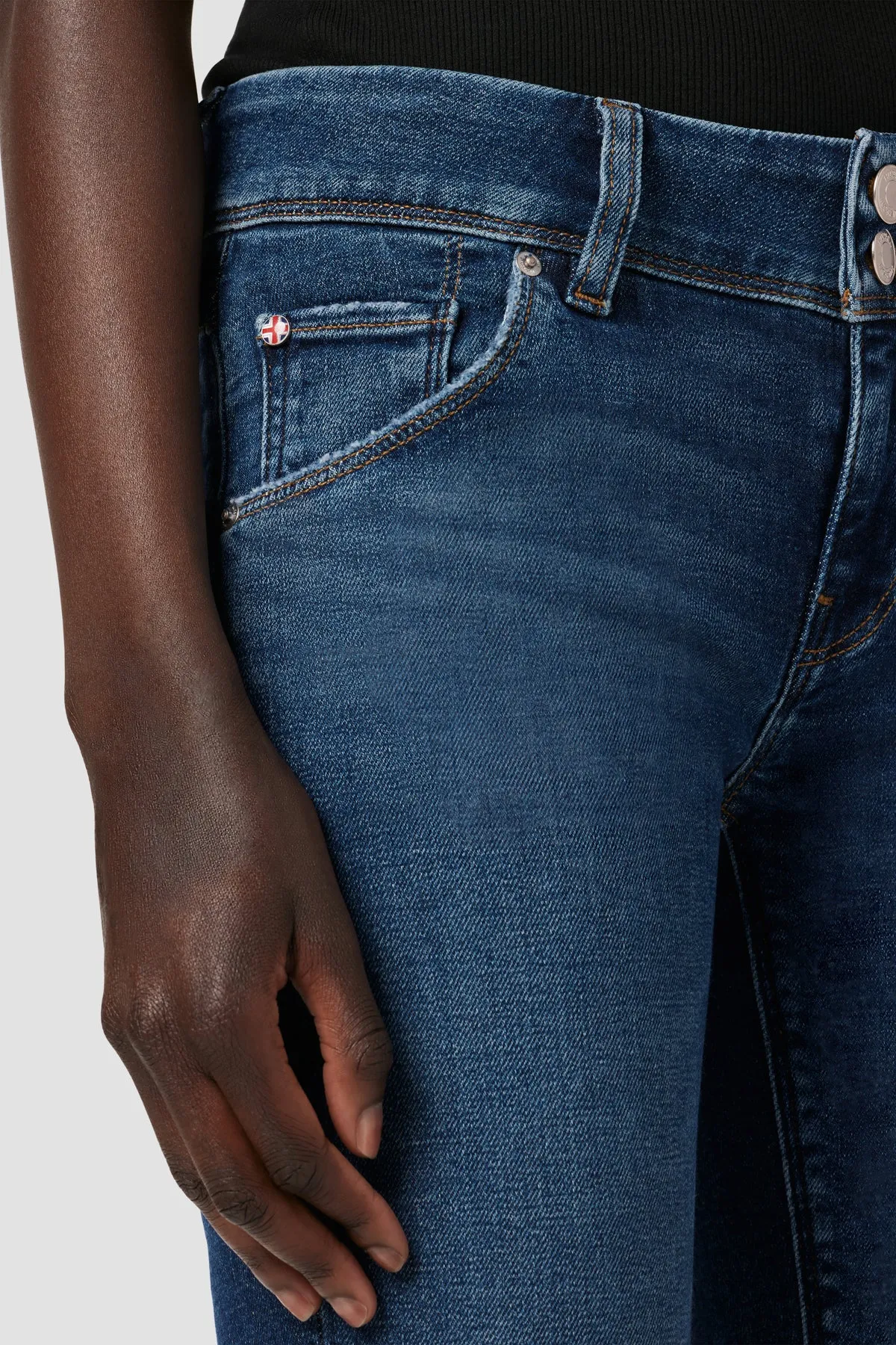 Beth Mid-Rise Baby Bootcut Jean