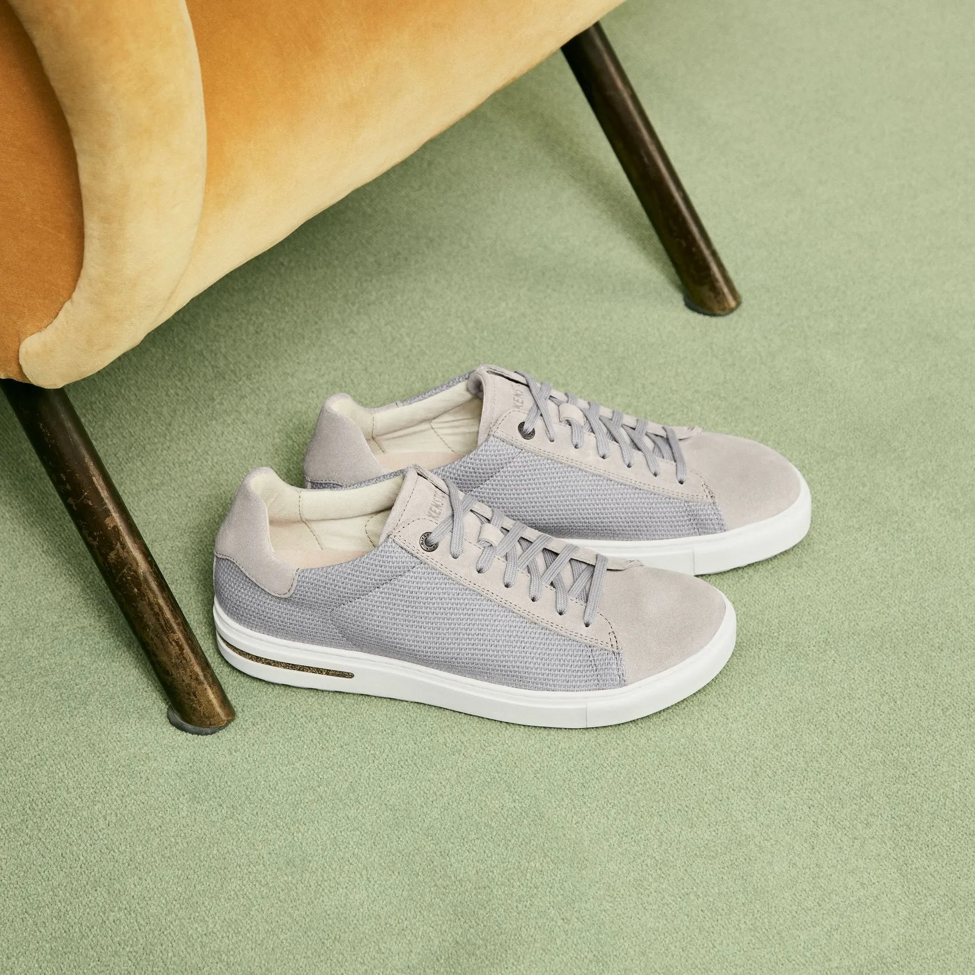 Birkenstock Bend Low whale gray canvas