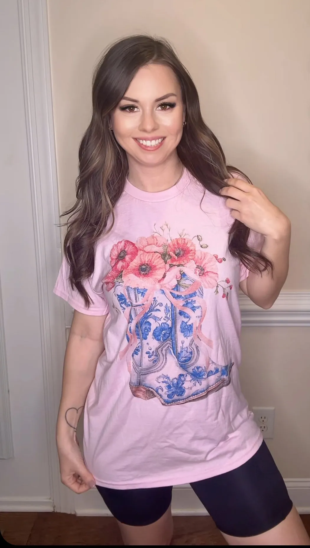 Blame It On My Boots Graphic Tee