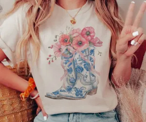 Blame It On My Boots Graphic Tee