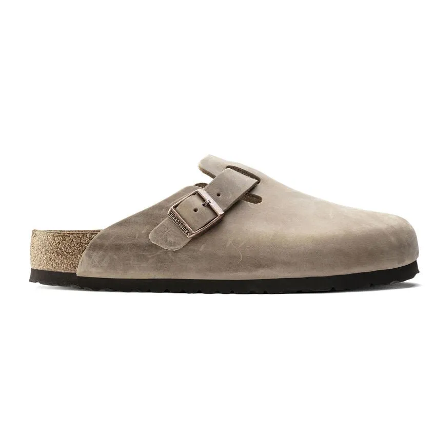Boston | Soft Footbed | Oiled Leather | Tobacco