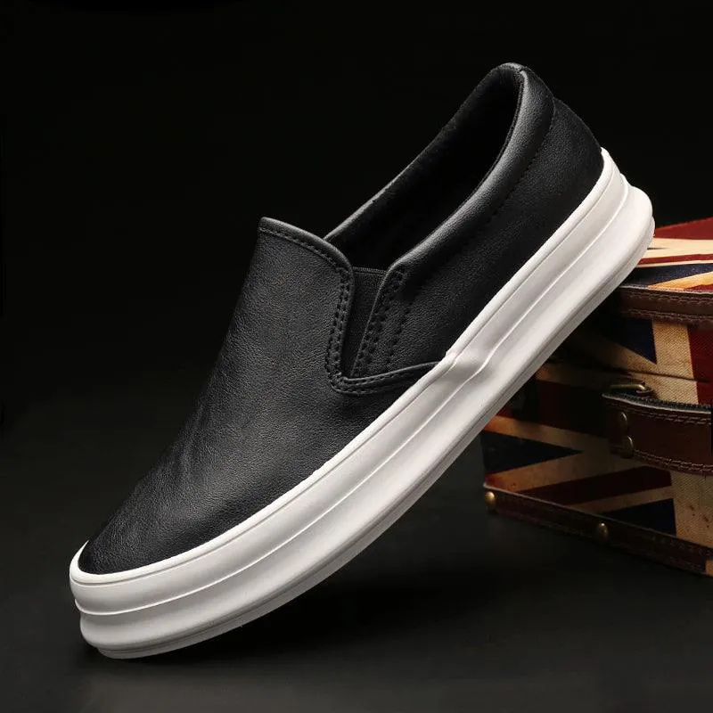 Breathable Men's Old Beijing Thick-soled Casual Sneakers