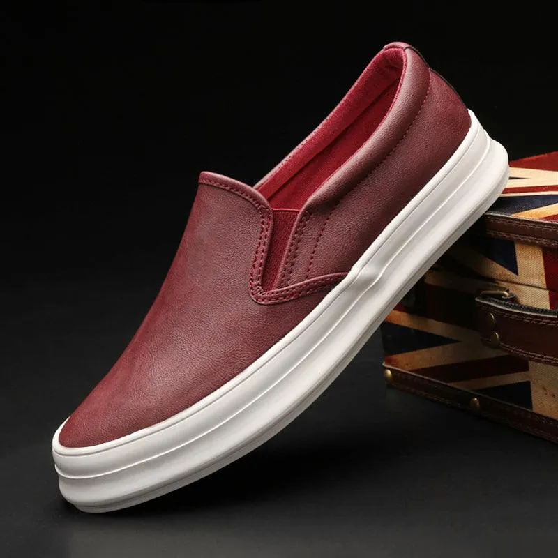 Breathable Men's Old Beijing Thick-soled Casual Sneakers
