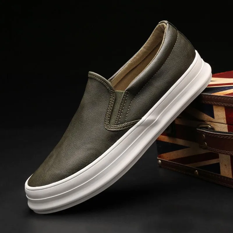 Breathable Men's Old Beijing Thick-soled Casual Sneakers