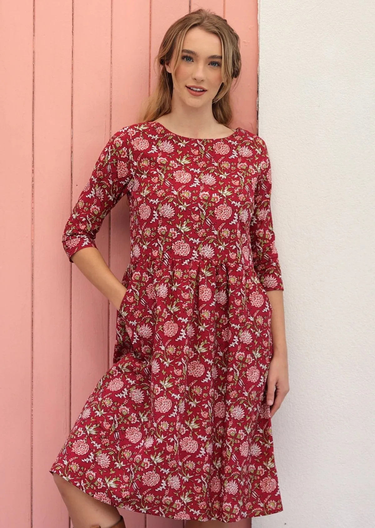 Briar Dress Cranberry