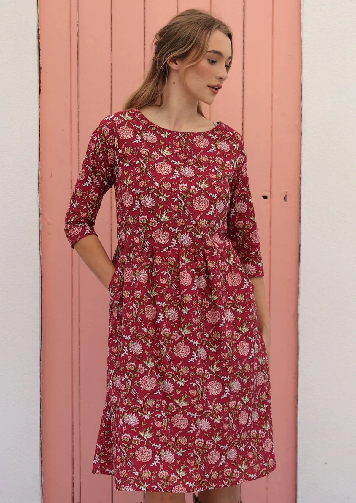 Briar Dress Cranberry
