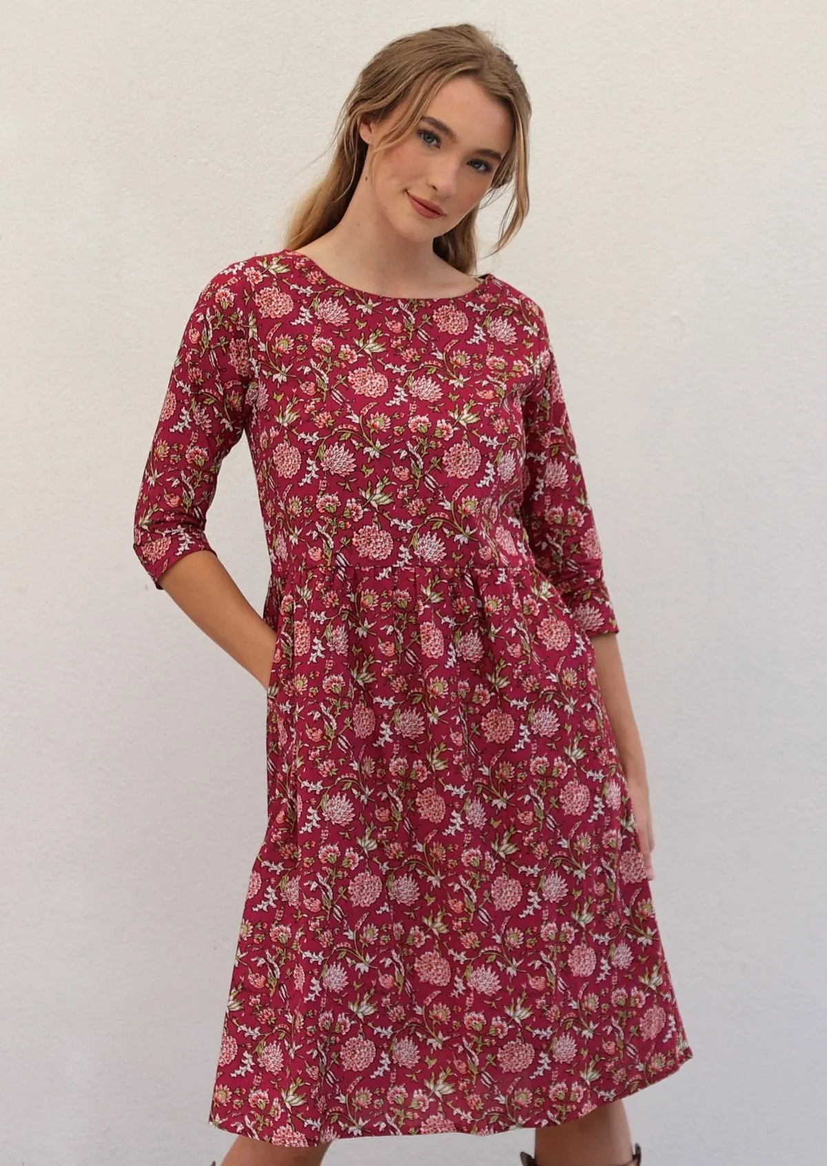 Briar Dress Cranberry