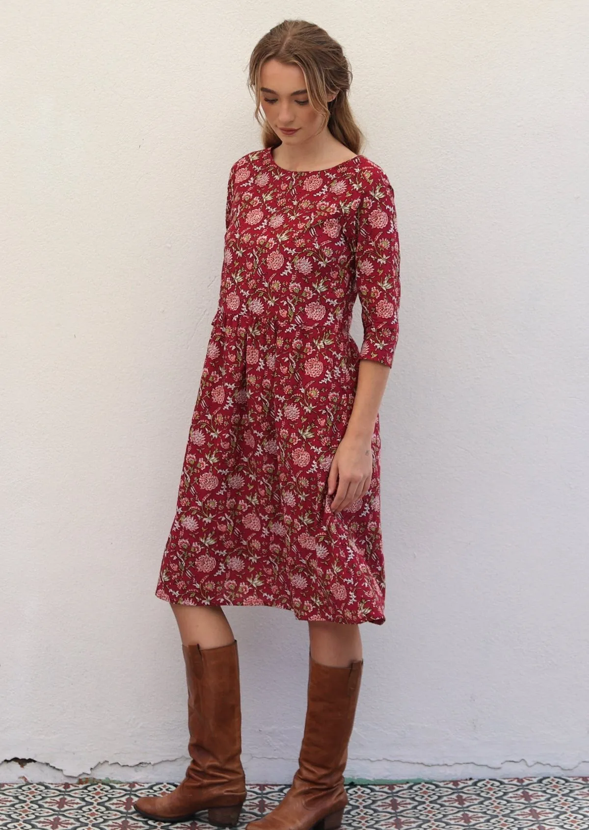 Briar Dress Cranberry