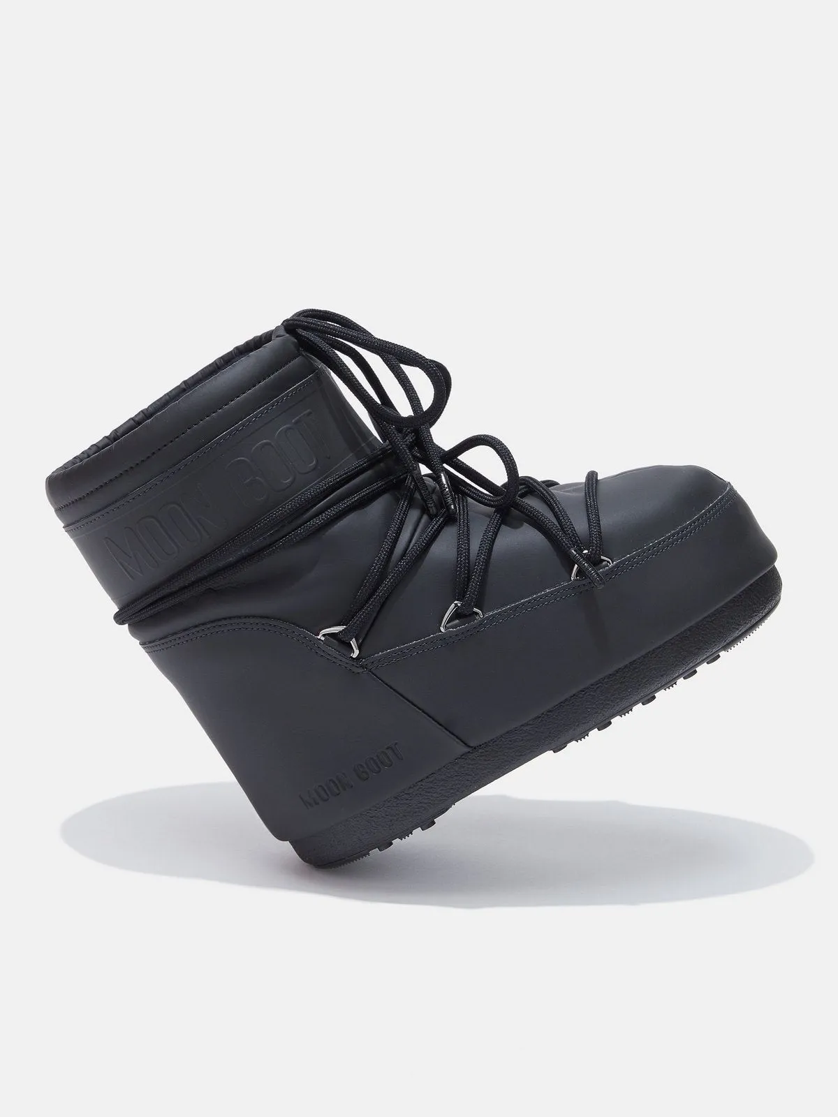 Buty damskie MOON BOOT Icon Low Rubber czarne