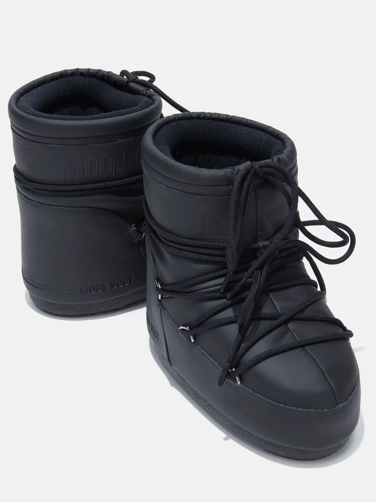 Buty śniegowe damskie MOON BOOT Icon Low Rubber czarne