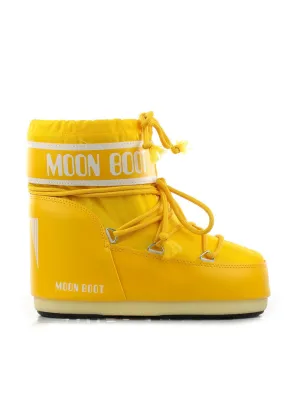 Buty zimowe damskie MOON BOOT Icon Low Nylon żółte