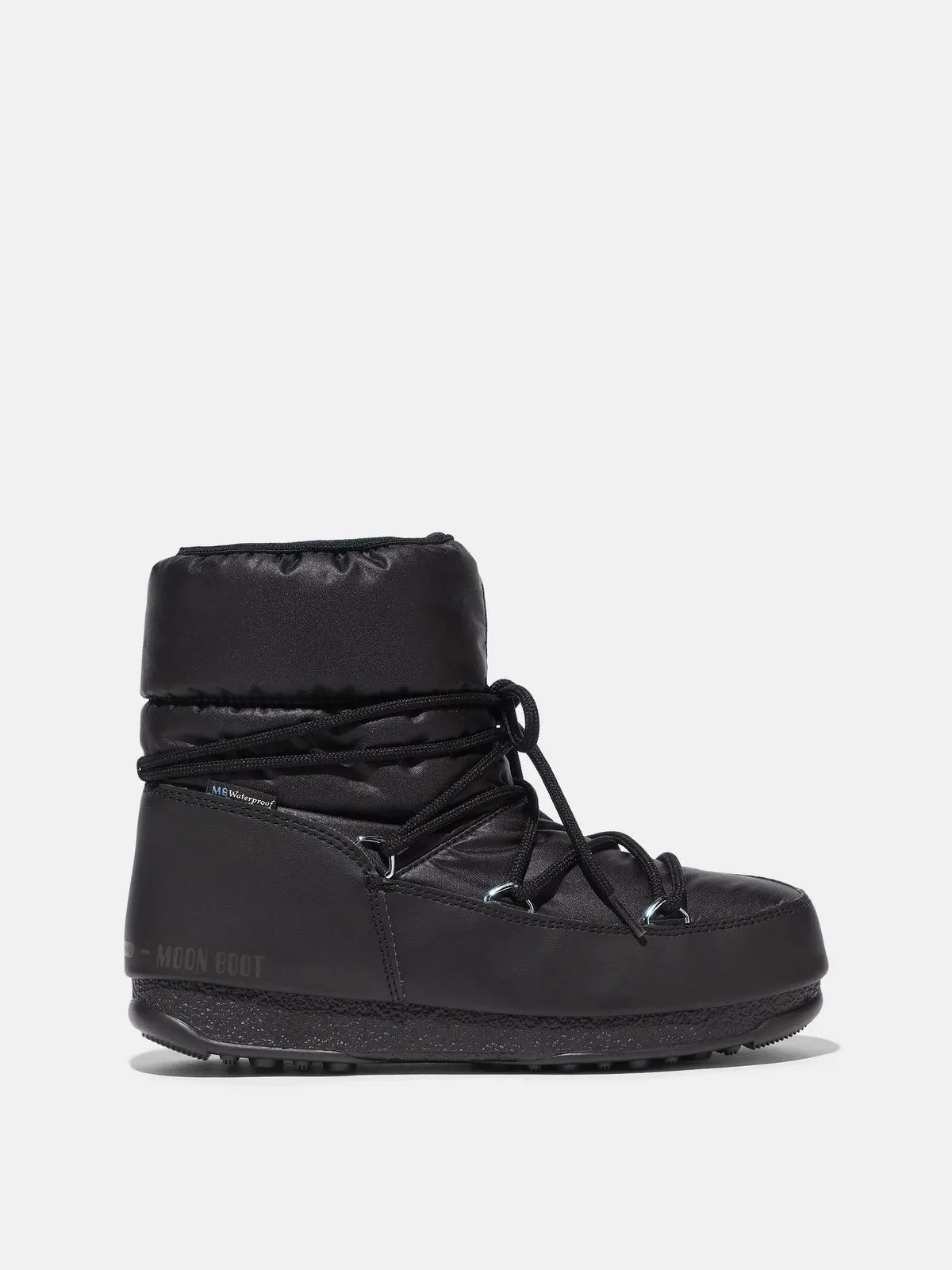 Buty zimowe damskie MOON BOOT Low Nylon Wp 2  - czarne