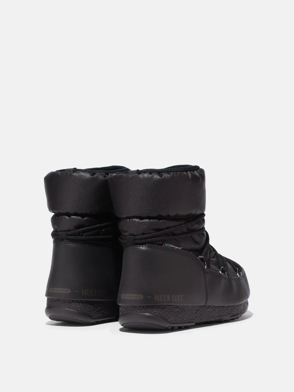 Buty zimowe damskie MOON BOOT Low Nylon Wp 2  - czarne