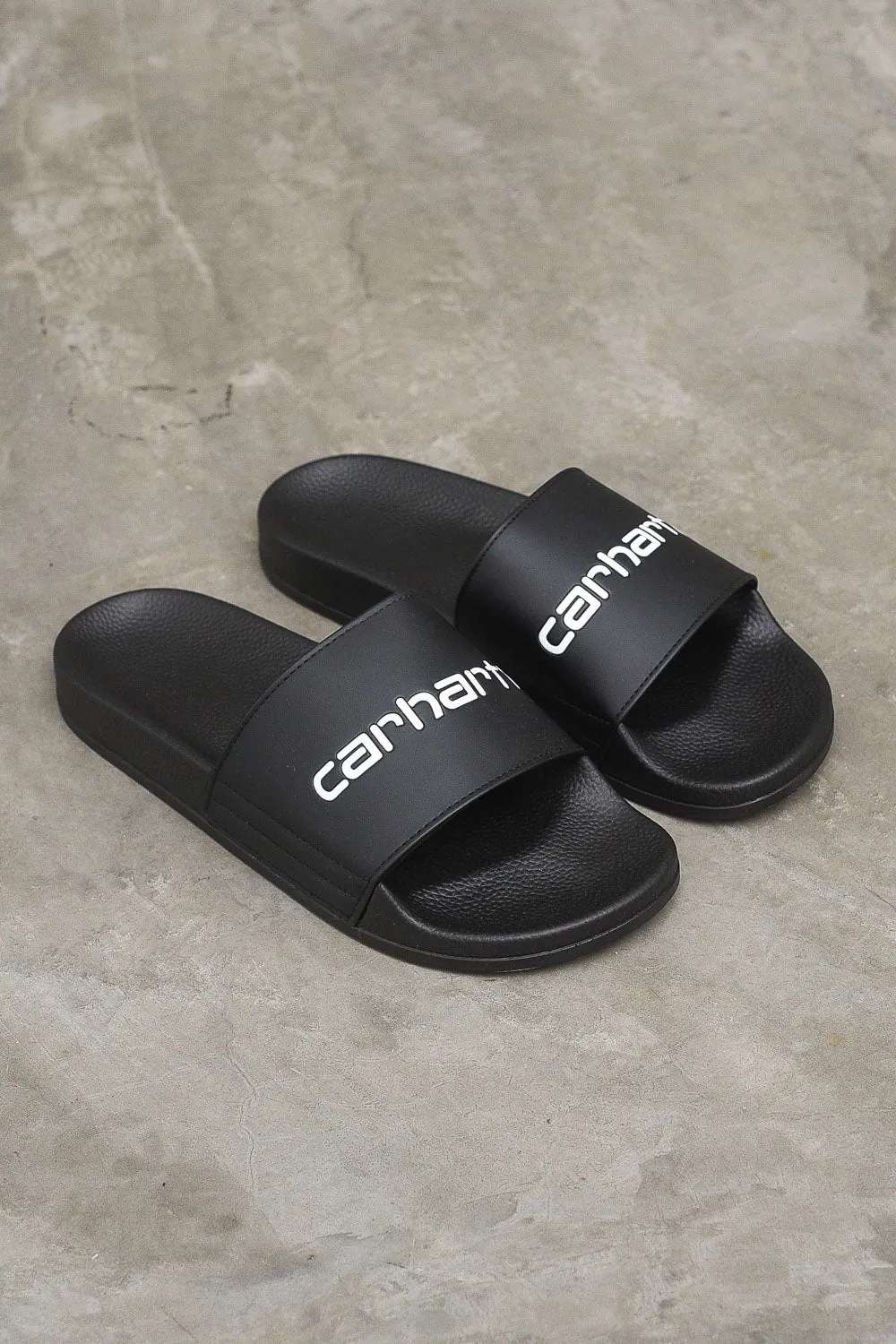 CARHARTT WIP SLIPPER Black/White