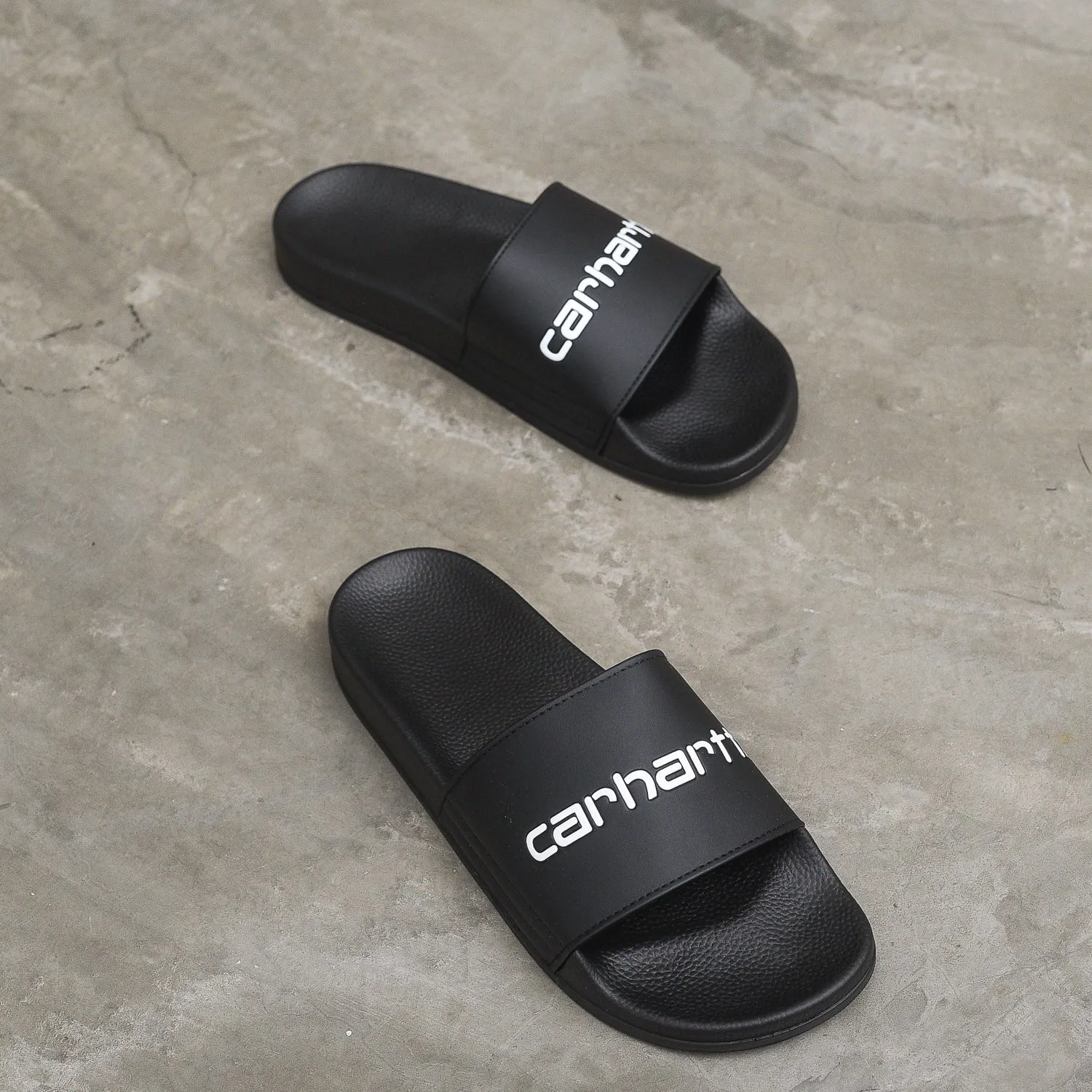 CARHARTT WIP SLIPPER Black/White