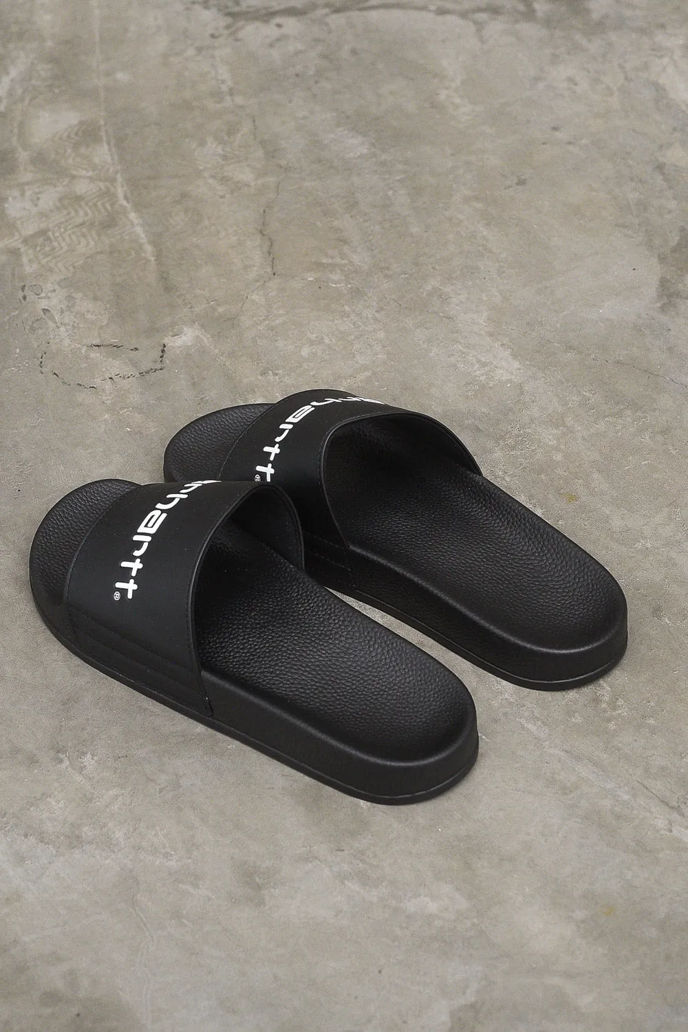 CARHARTT WIP SLIPPER Black/White