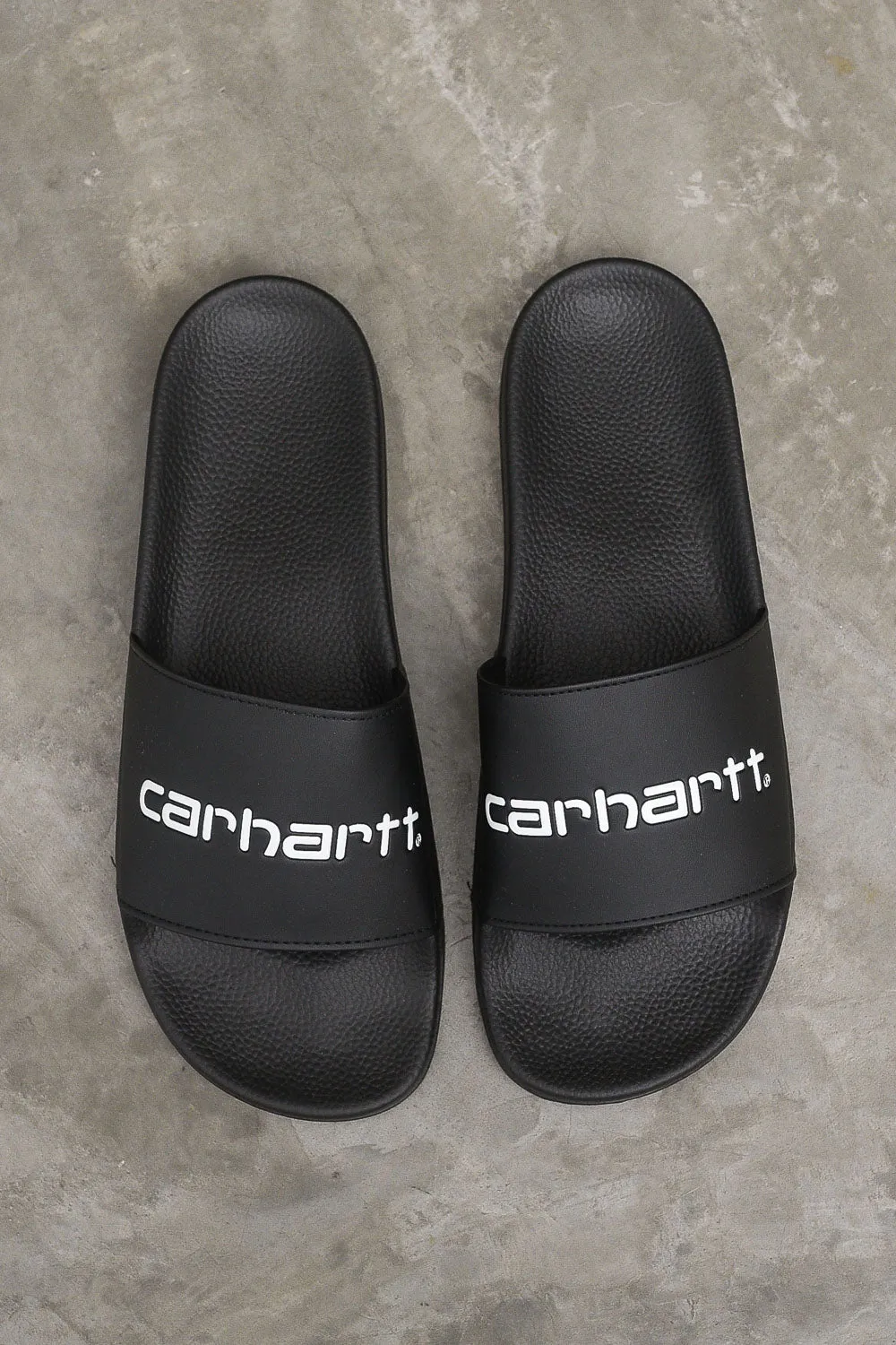 CARHARTT WIP SLIPPER Black/White