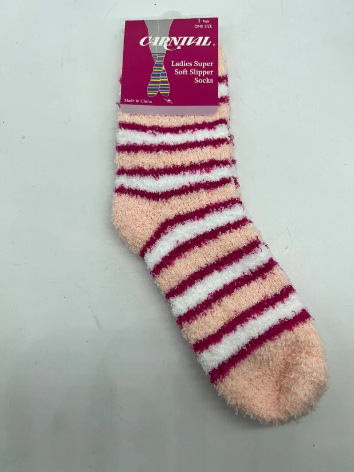 Carnival Cozy Slipper Sock Fuzzy Easter Gift YOU CHOOSE BuyMoreSave&CombineShip