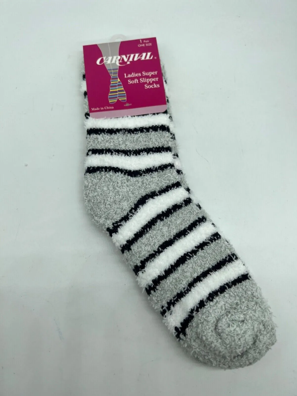Carnival Cozy Slipper Sock Fuzzy Easter Gift YOU CHOOSE BuyMoreSave&CombineShip