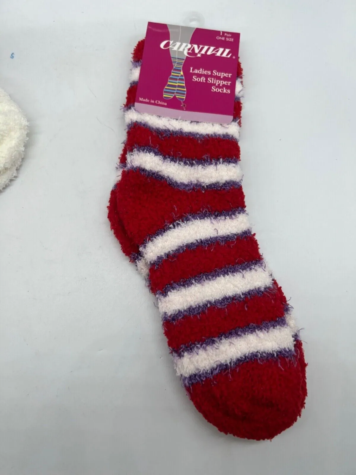 Carnival Cozy Slipper Sock Fuzzy Easter Gift YOU CHOOSE BuyMoreSave&CombineShip