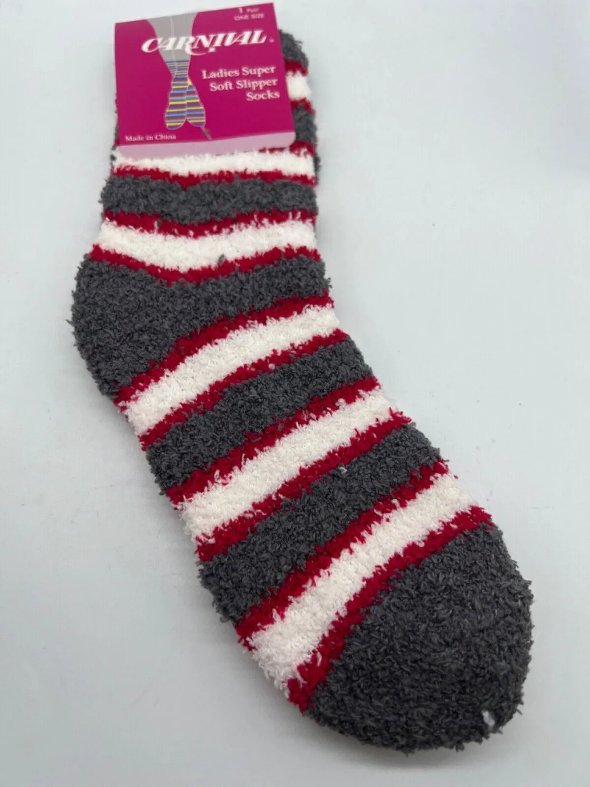 Carnival Cozy Slipper Sock Fuzzy Easter Gift YOU CHOOSE BuyMoreSave&CombineShip