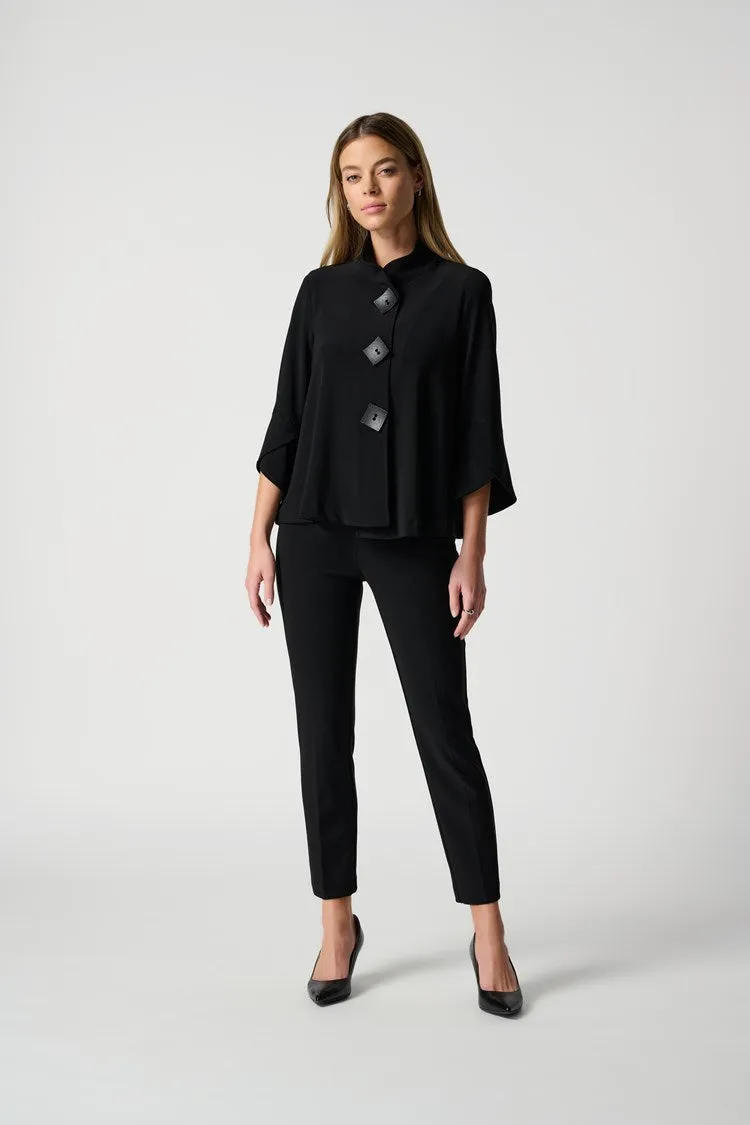 Classic cropped pant by Jospeh Ribkoff - Black