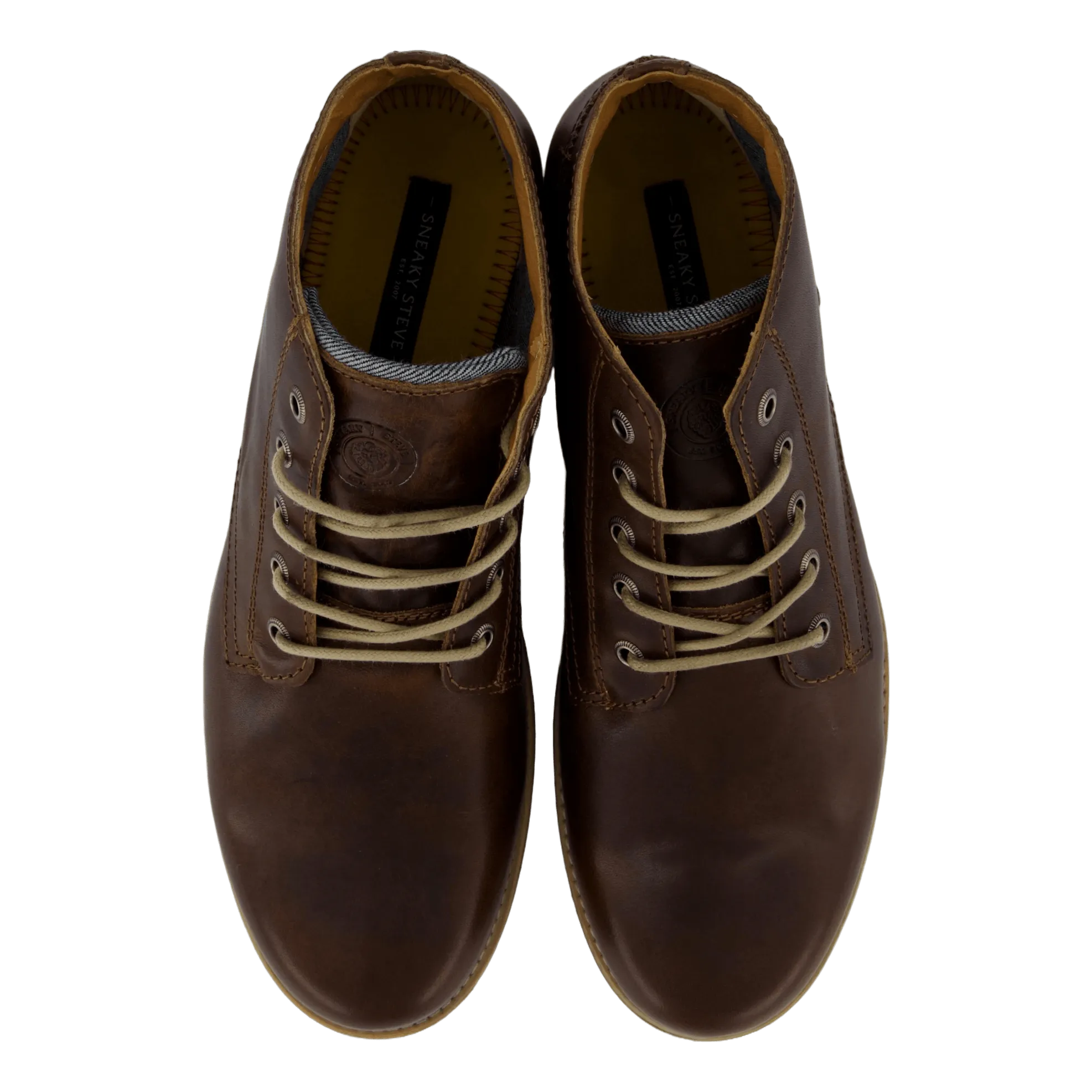 Crasher Leather Shoe Cognac Texas