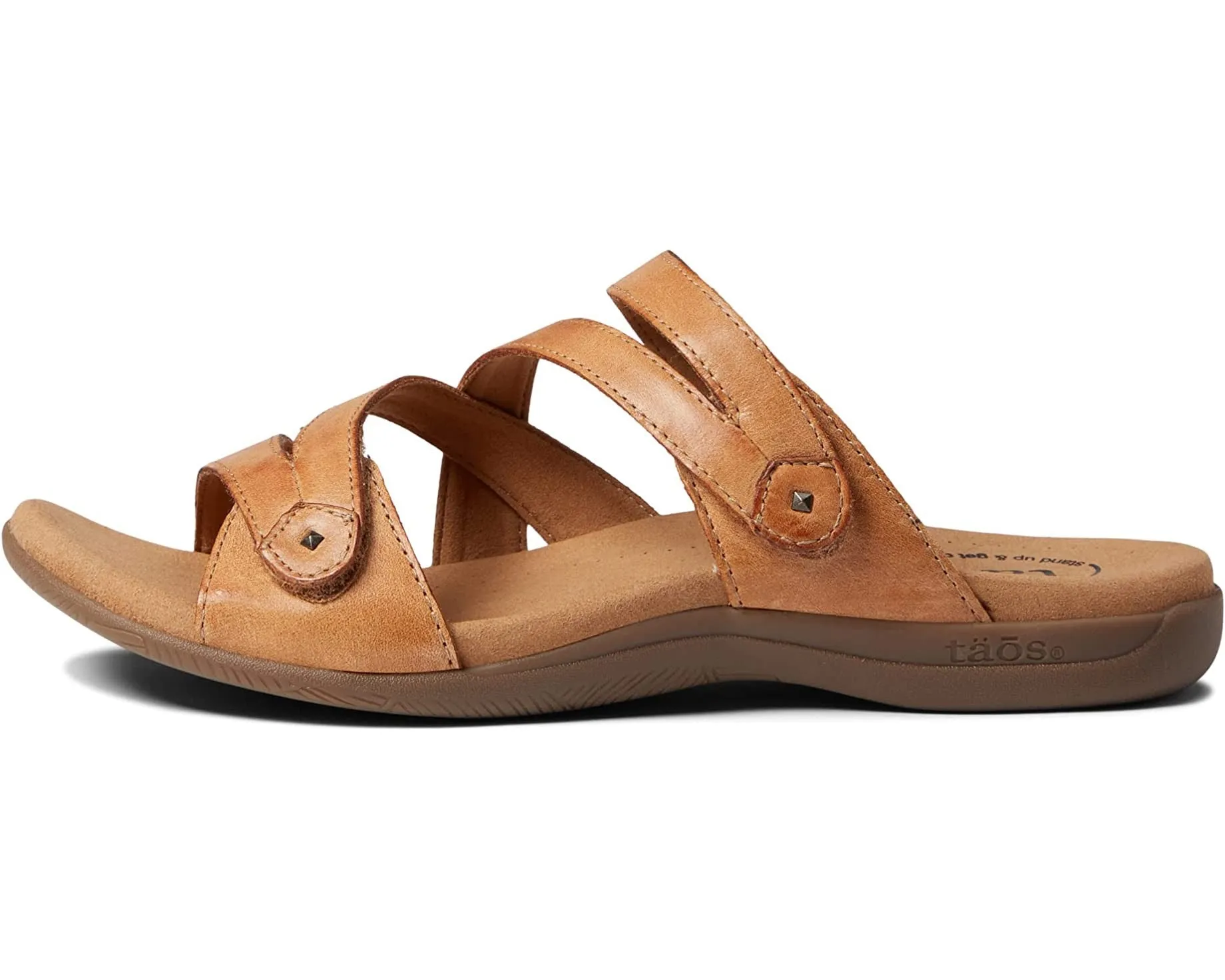Double U | Leather | Caramel
