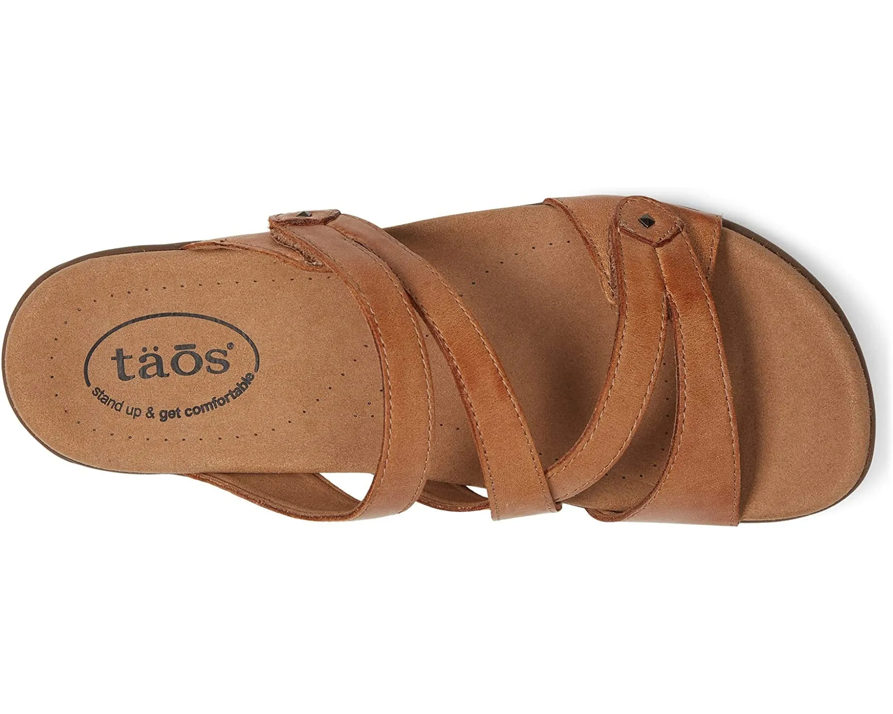 Double U | Leather | Caramel