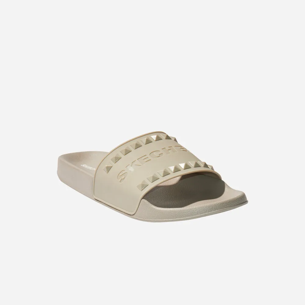 Dép Quai Ngang Nữ Skechers Side Lines 2 - Xám