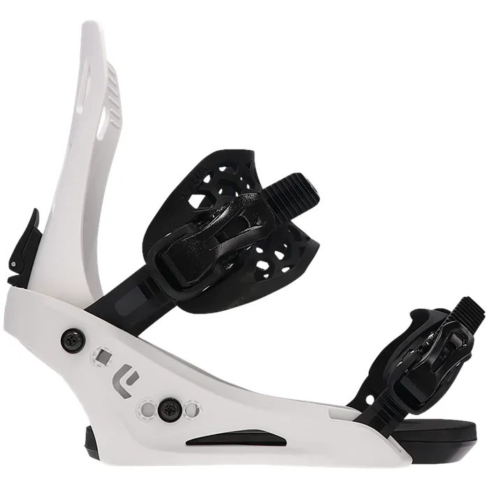 Flux EM Snowboard Bindings Mens White