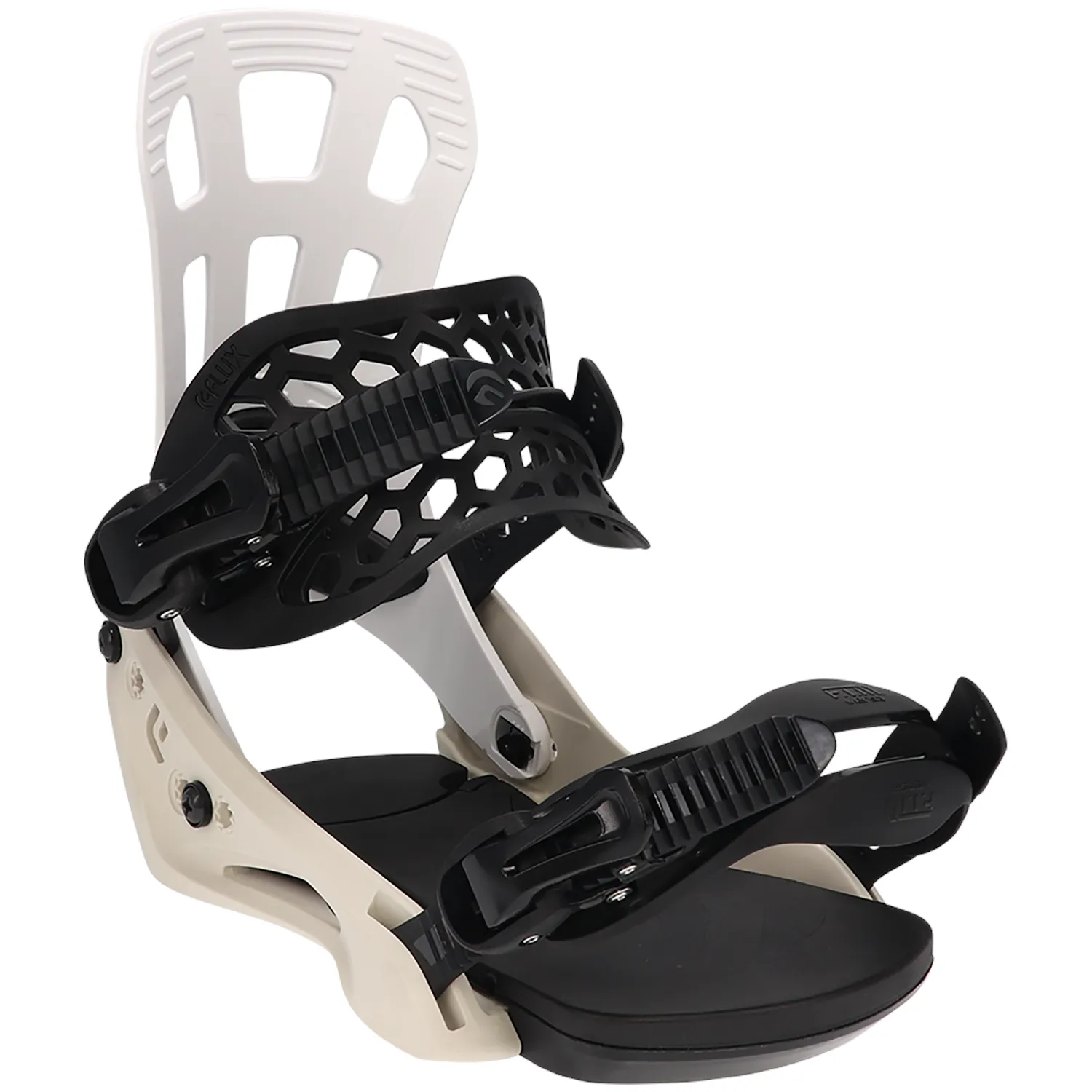 Flux EM Snowboard Bindings Mens White